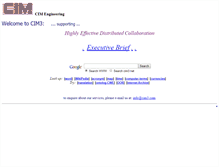 Tablet Screenshot of cwe.cim3.net